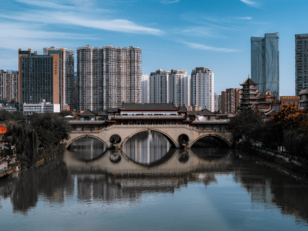 成都,安顺廊桥,合江亭,九眼桥,安顺桥