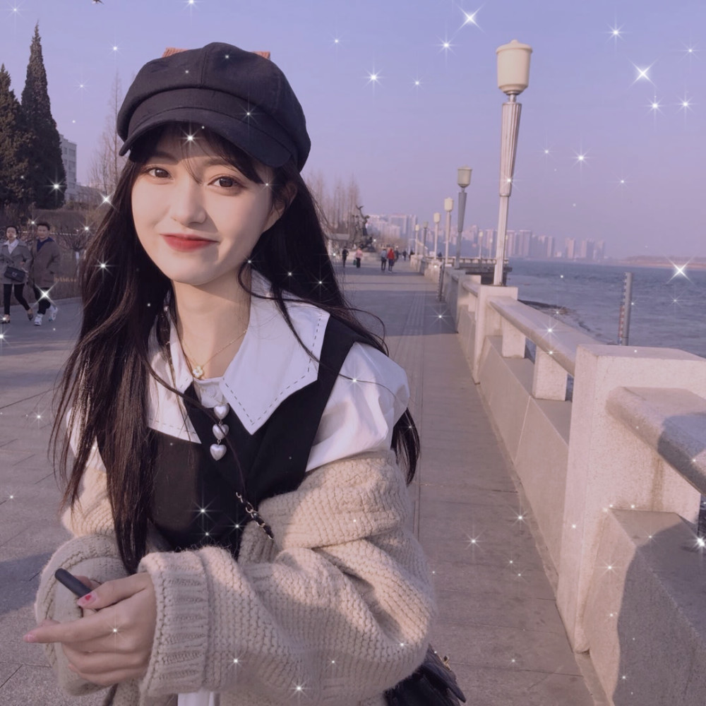少女心·仙气·女生头像:星星在闪烁,像一颗颗美丽的珍珠!