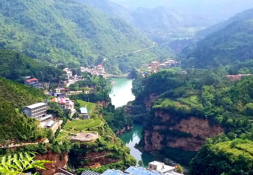 村庄,旅游,井底村,太行山,境内游