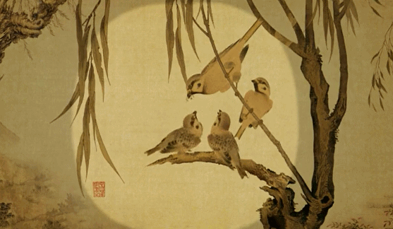 动起来的古画穿越千年来相见