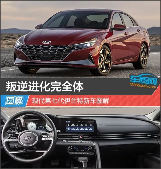 叛逆进化完全体 现代第七代伊兰特新车图解