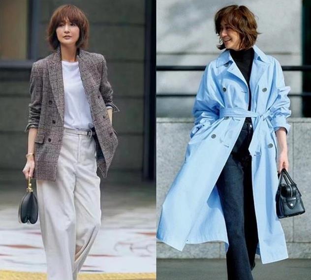 中年女性怎么穿衣更显品位?这位54岁日本模特的穿搭,值得你借鉴