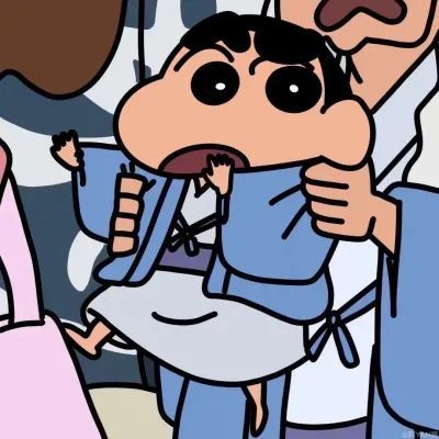 超火的蜡笔小新头像