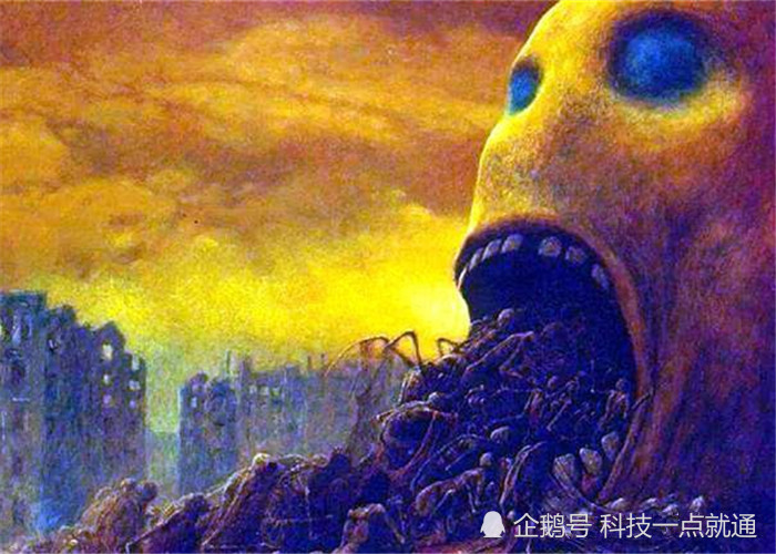 "死后的世界"什么样?画家画出车祸后的景象,网友:这是