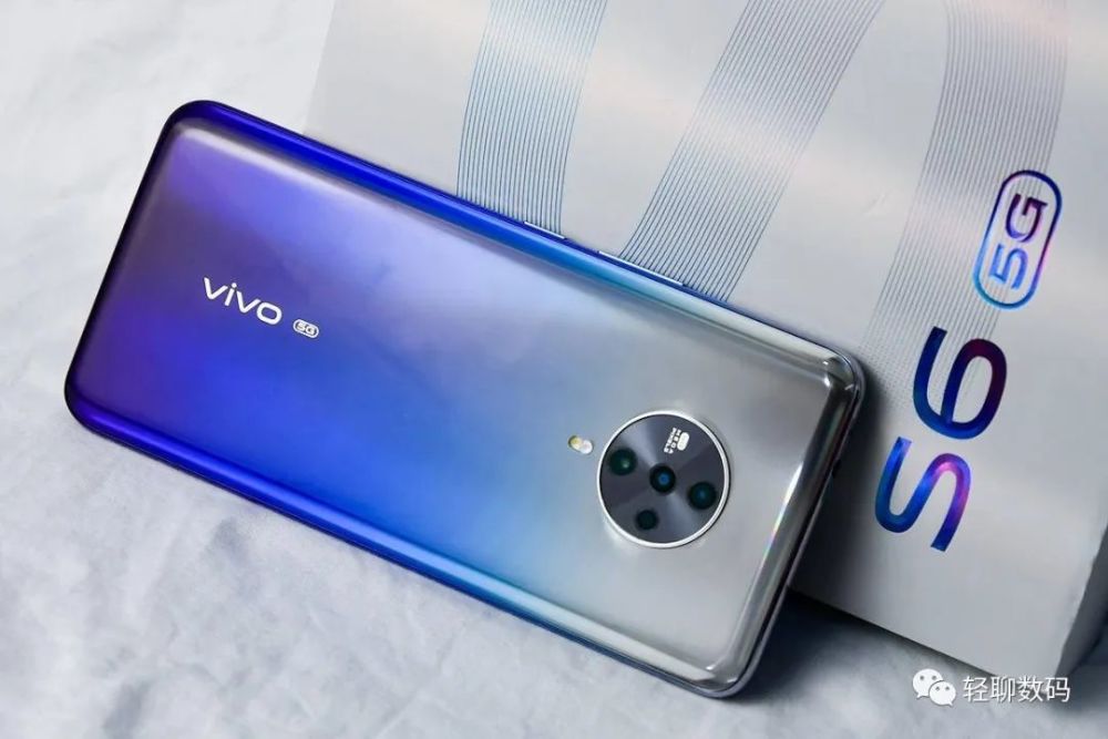 倾城于蓝超美工艺,vivo s6 5g手机开箱简评