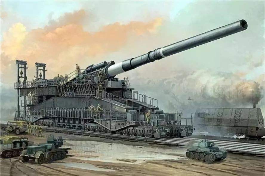 德国想挽回败局,造出一门巨炮,2分钟能把125公斤的炮弹打到巴黎