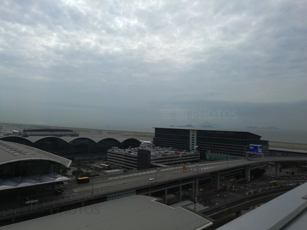 香港国际机场的大飞机,航空摄影绝佳拍机位,波音747很多
