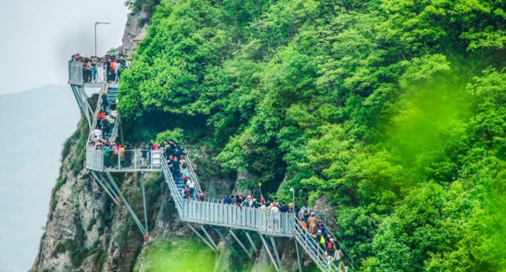 马仁奇峰,马仁,安徽,玻璃桥,楠木林,玻璃栈道