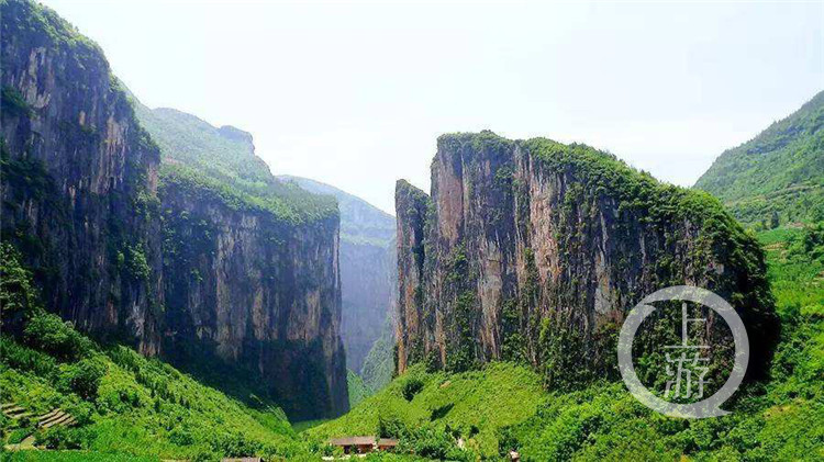 世界最大"山门":奉节旱夔门今年7月1日将对外开放