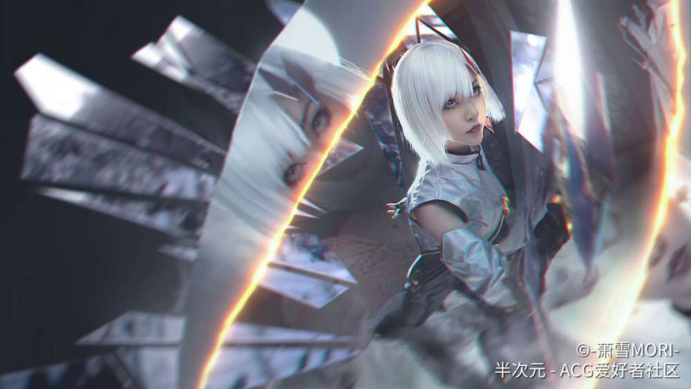 王者荣耀东方镜cos:两米大长腿霸屏