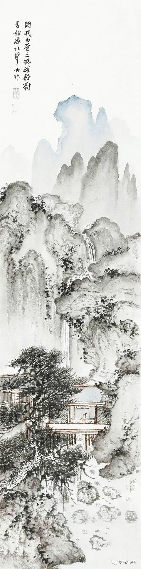 赏这山水画,如入仙境!