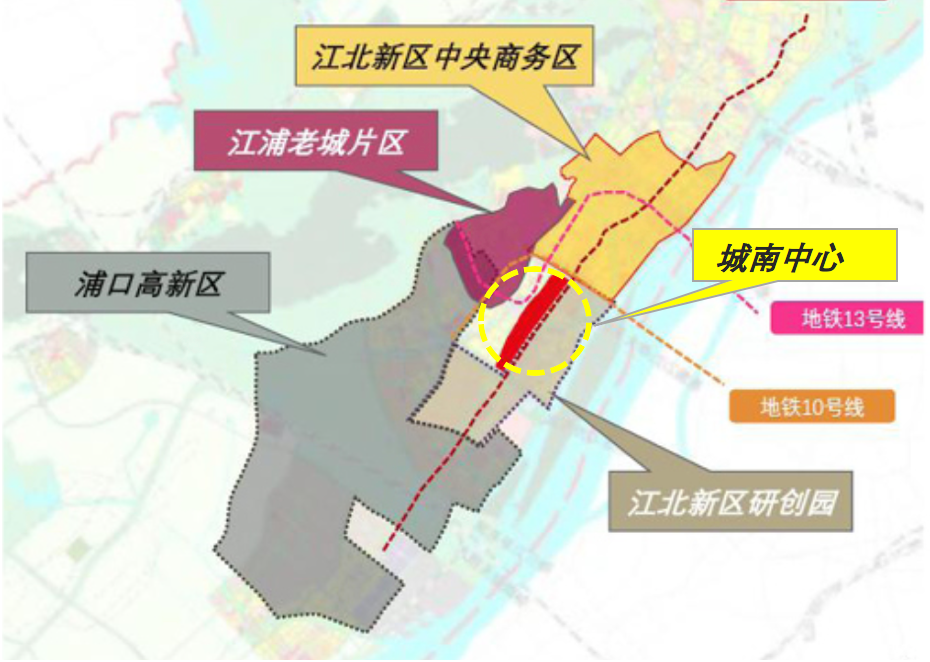 江北新中心强势崛起!13块住宅土地首次曝光!