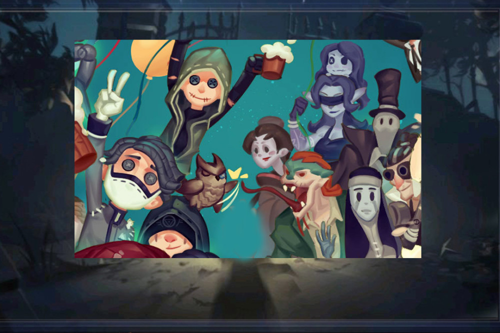第五人格:二周年生日贺图来袭,有谁注意到了这几位的姿态?