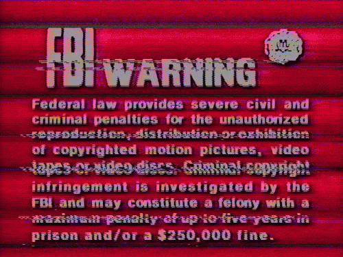 "在家看片并没有损害他人利益,难以想象fbi会对守法公民发出警告.