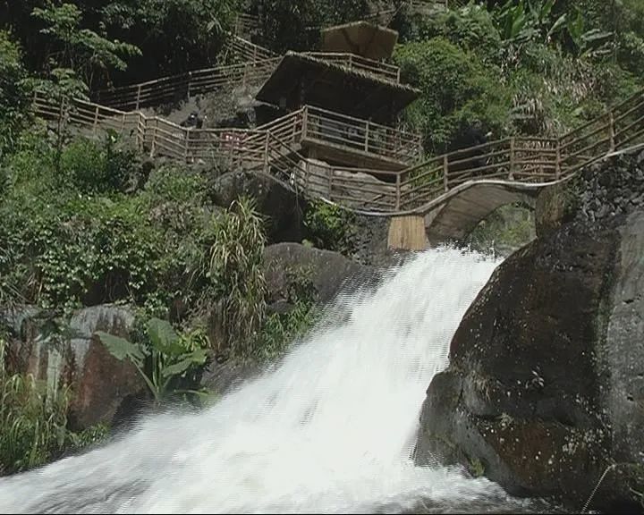 黄满寨瀑布旅游区,揭西县,瀑布,旅游景区