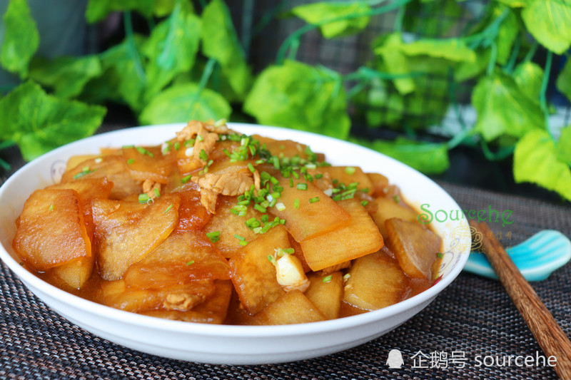 冬瓜,红烧冬瓜,冬瓜炒肉,红烧肉