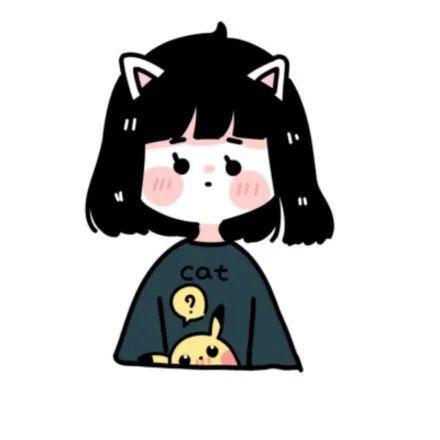 头像:一组可爱的少女头像,闺蜜头像,卡通公主头像