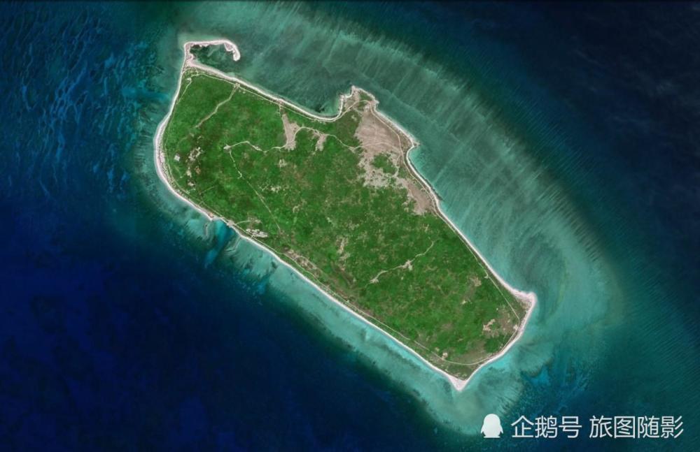航拍"鸟岛"东岛,西沙群岛第二大岛,有中国最南端的自然保护区