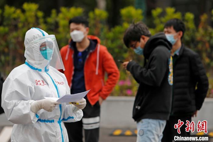 核酸检测,普陀区,新冠病毒,上海,医护人员,殷立勤