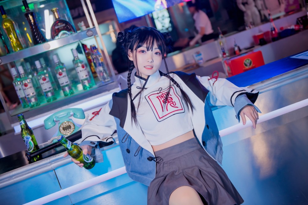 小姐姐日常cosplay,酷酷的感觉让网友又爱了!