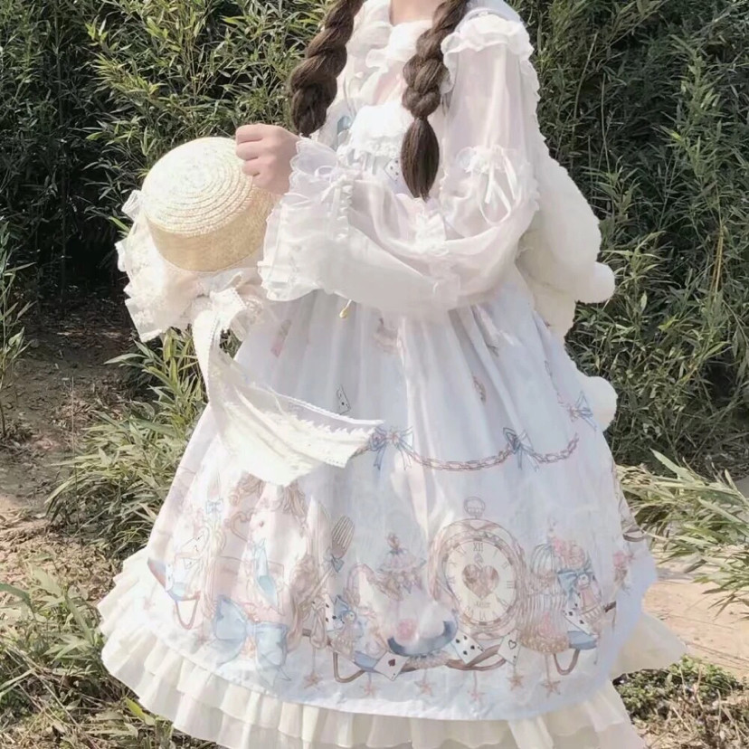 双马尾lolita系软妹头像