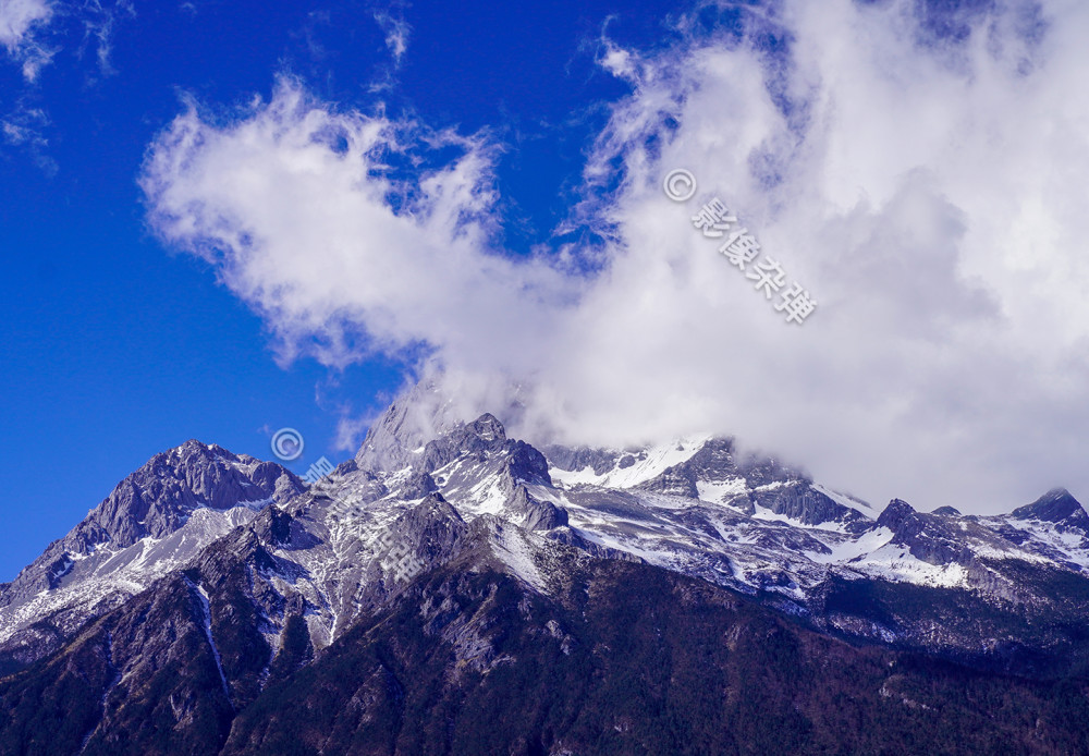 旅游,玉龙雪山,蓝月谷,风景大片,云南旅游