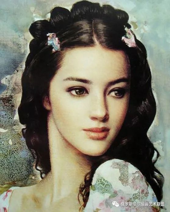 《唯美肖像》谢楚余油画作品中的人物实记