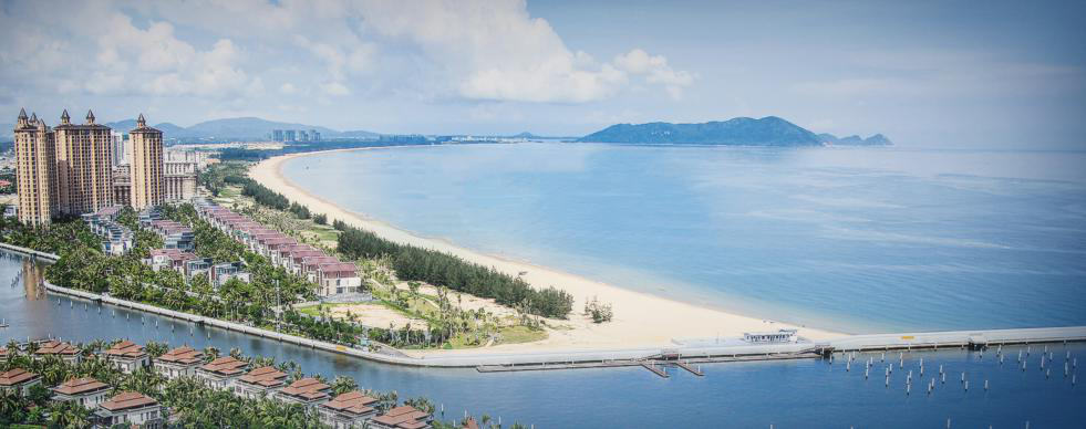 海南清水湾实景图