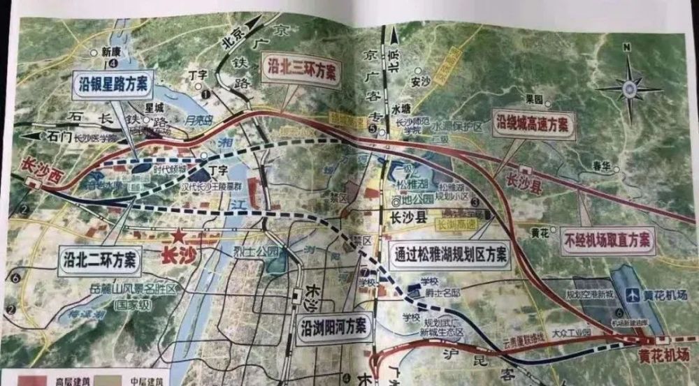 长赣高铁线路走向示意图▼