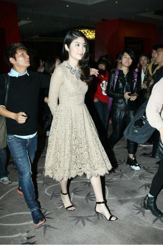 陈慧琳好漂亮,穿