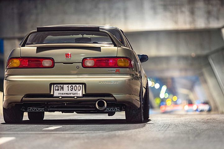 独特改装的98版本田integra