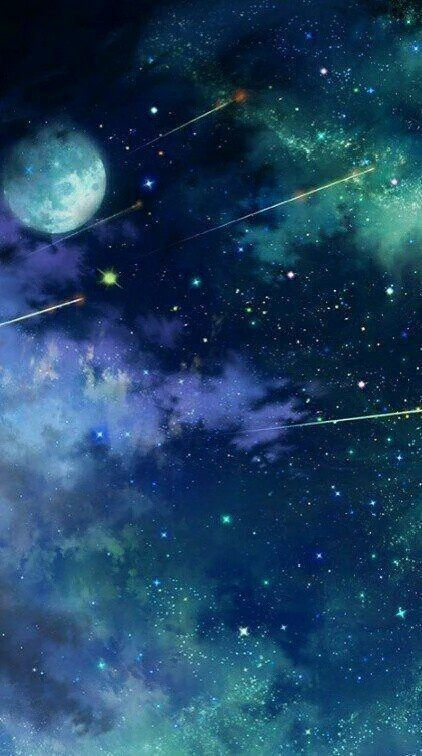 星空美图:给你一片星空,愿你收获一份快乐