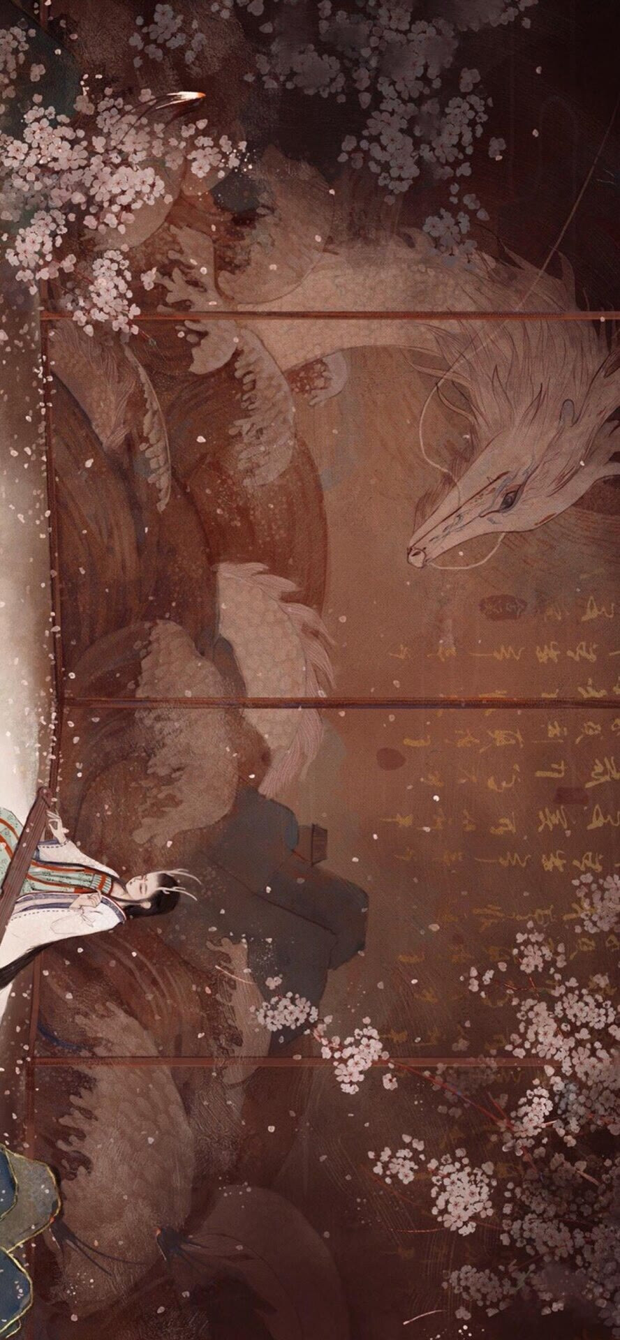 古风插画师舍溪作品品鉴:传统古风在现代的艺术投影