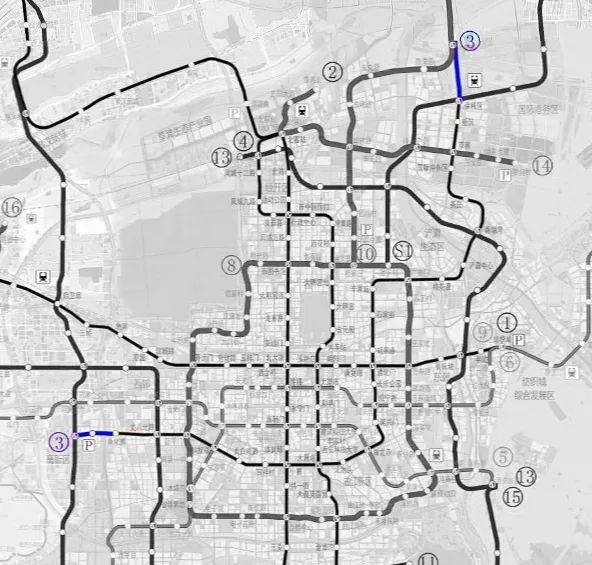 西安地铁四期规划图流出?这8条线已板上钉钉?