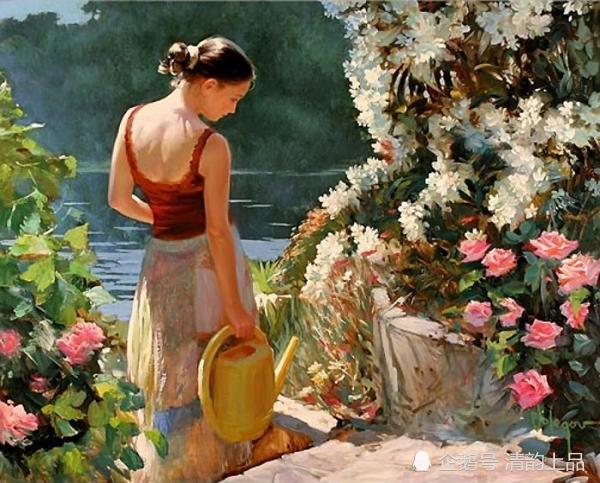 俄罗斯画家 vladimir volegov 油画人物欣赏