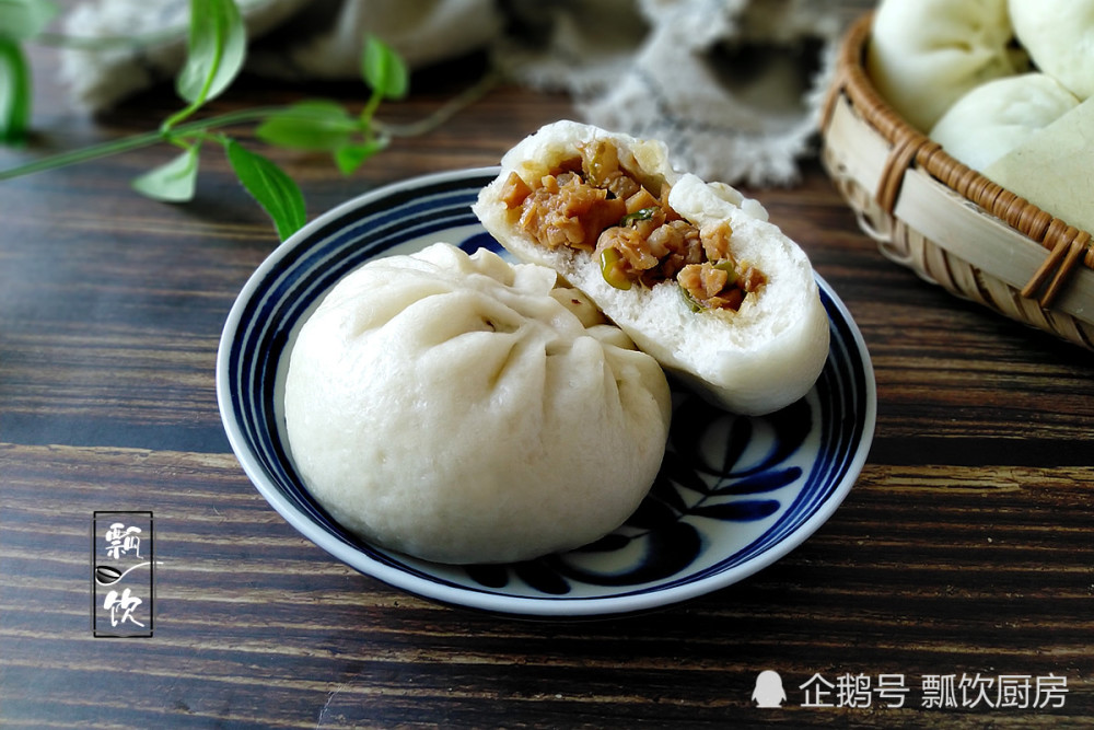 27956人同馋的大包子,香得流口水,赶紧做了吃,太香了