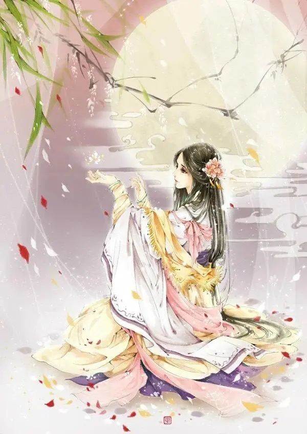 古风少女美图,一组清新淡雅壁纸来袭