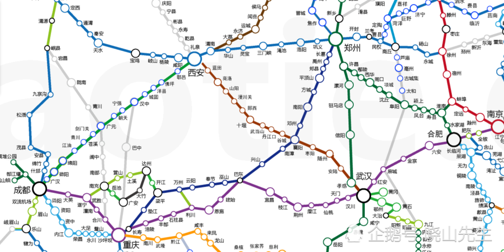 西十高铁路线 设计时速为350km/h,建设周期为4.5年.