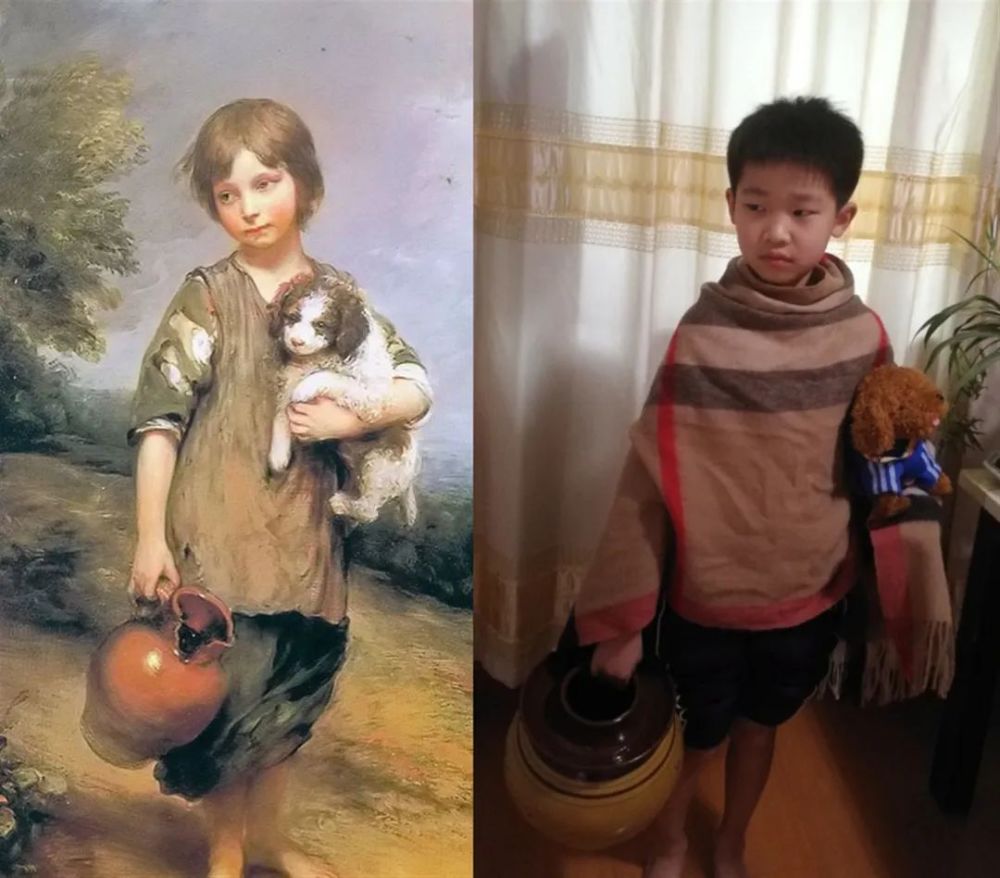 南京市瑞金路小学:当萌娃遇上世界名画,会产生怎样的火花?