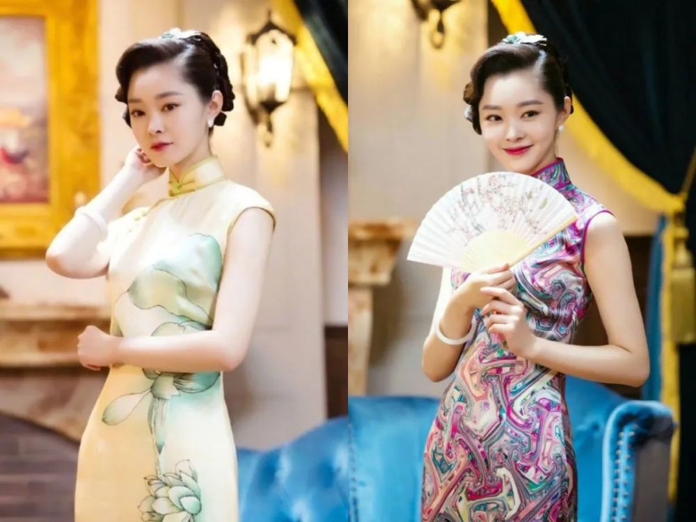 关晓彤穿旗袍显"粗壮"?原来是这里出了问题!