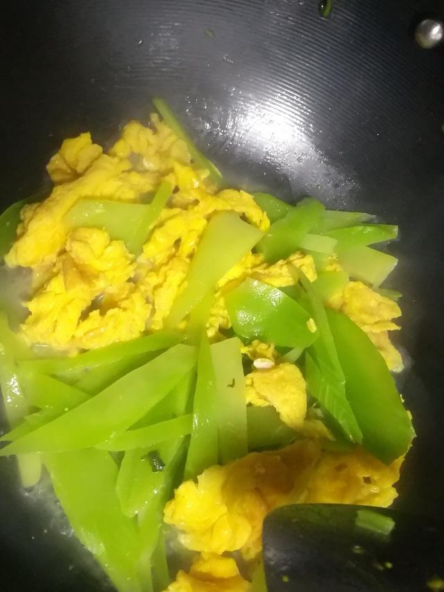 莴笋,鸡蛋