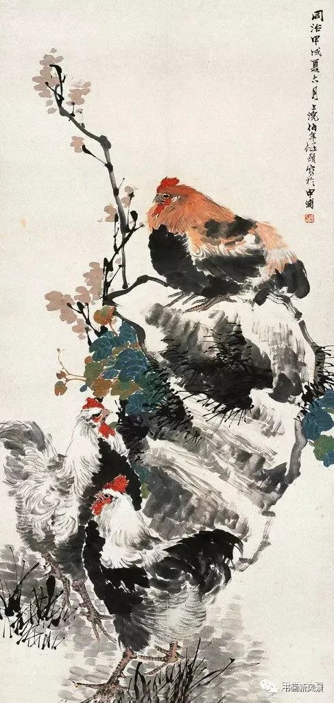 任伯年,花鸟画