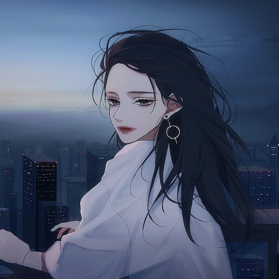 女生动漫头像:好看的皮囊嫌你丑,有趣的灵魂嫌你俗