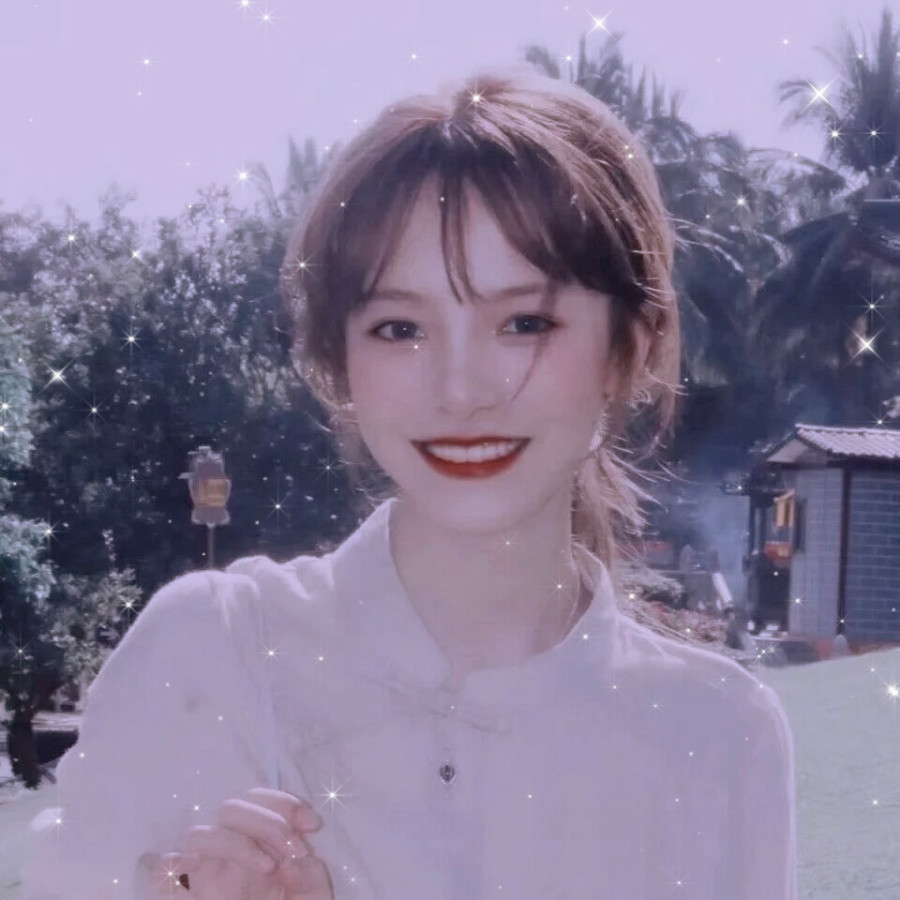 仙气·少女心·女生头像:因为太喜欢你,所以看谁都像情敌