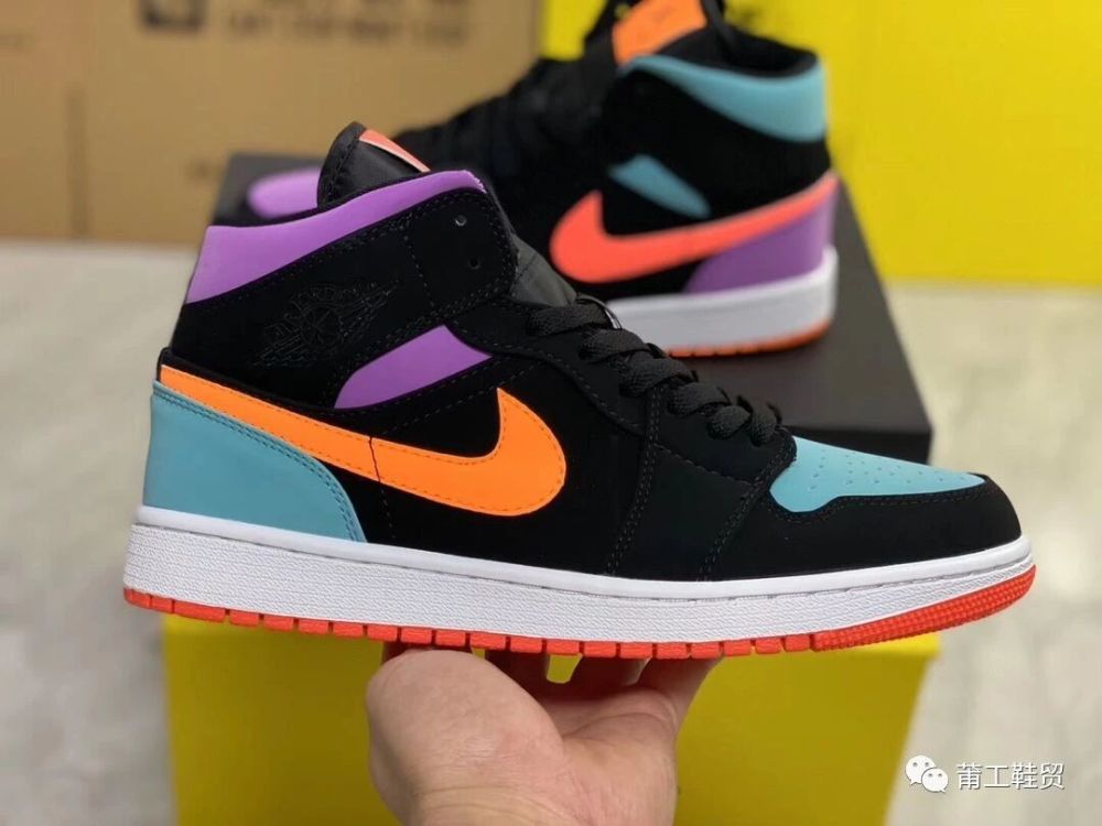 aj1 mid糖果鸳鸯配色开箱