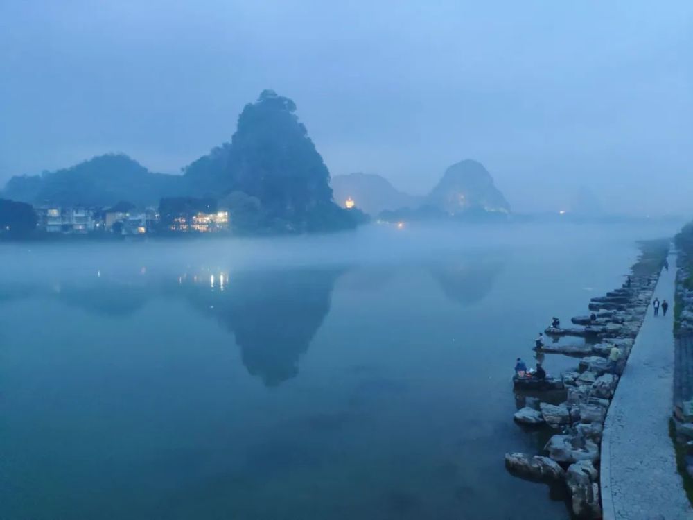 人间仙境!今天的桂林就是一幅流动的水墨画