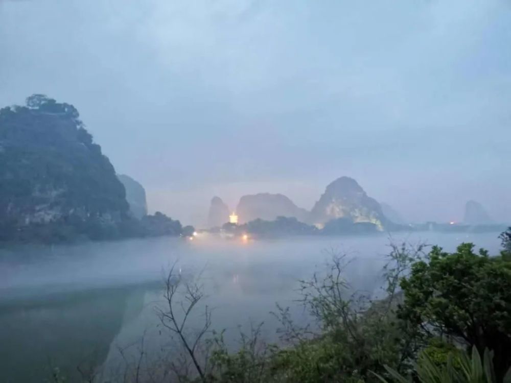 人间仙境!今天的桂林就是一幅流动的水墨画