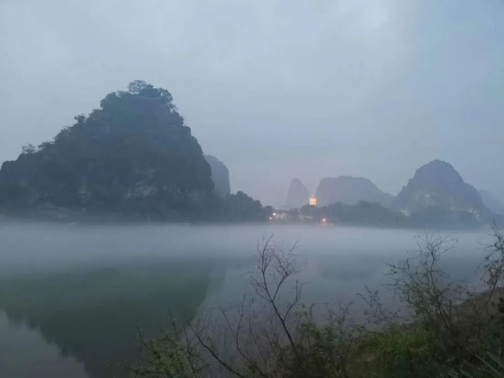 人间仙境!今天的桂林就是一幅流动的水墨画