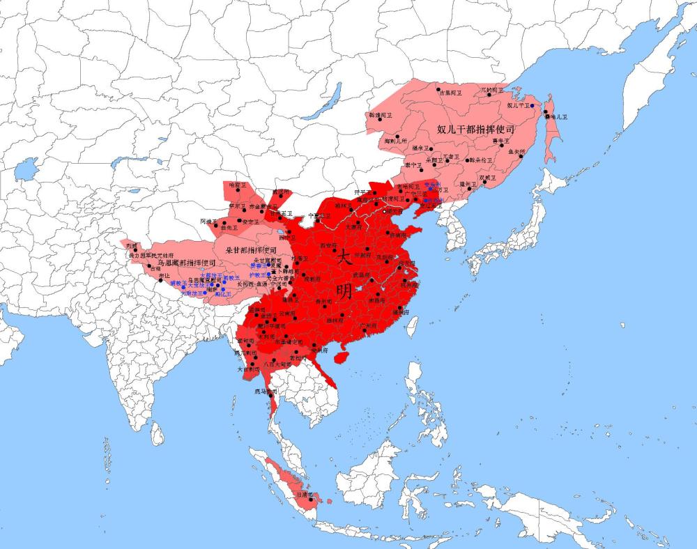 1820年的清朝,有着中国历史上最完美的领土疆域