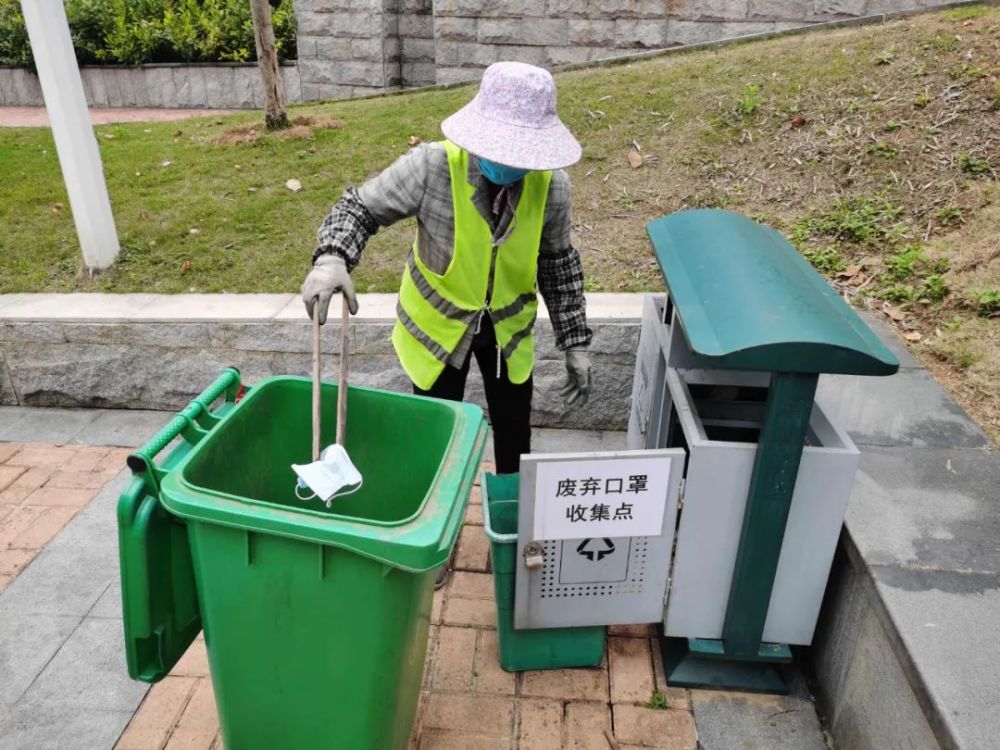 口罩扔垃圾桶会传染病毒吗?清远有妙招